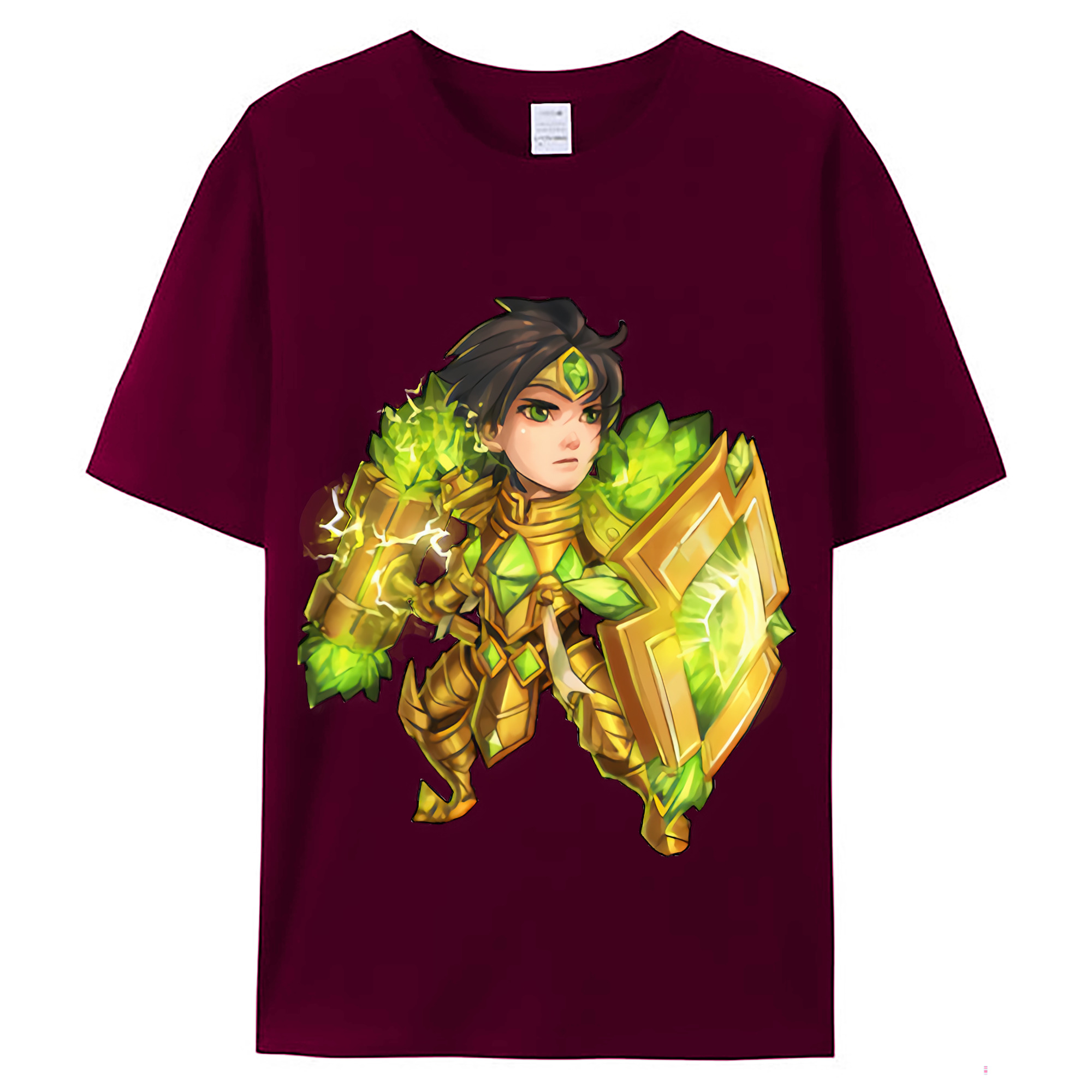 （画像用） リーグ・オブ・レジェンド League of Legends LOL レディースカジュアルプリントTシャツ（綿100％）